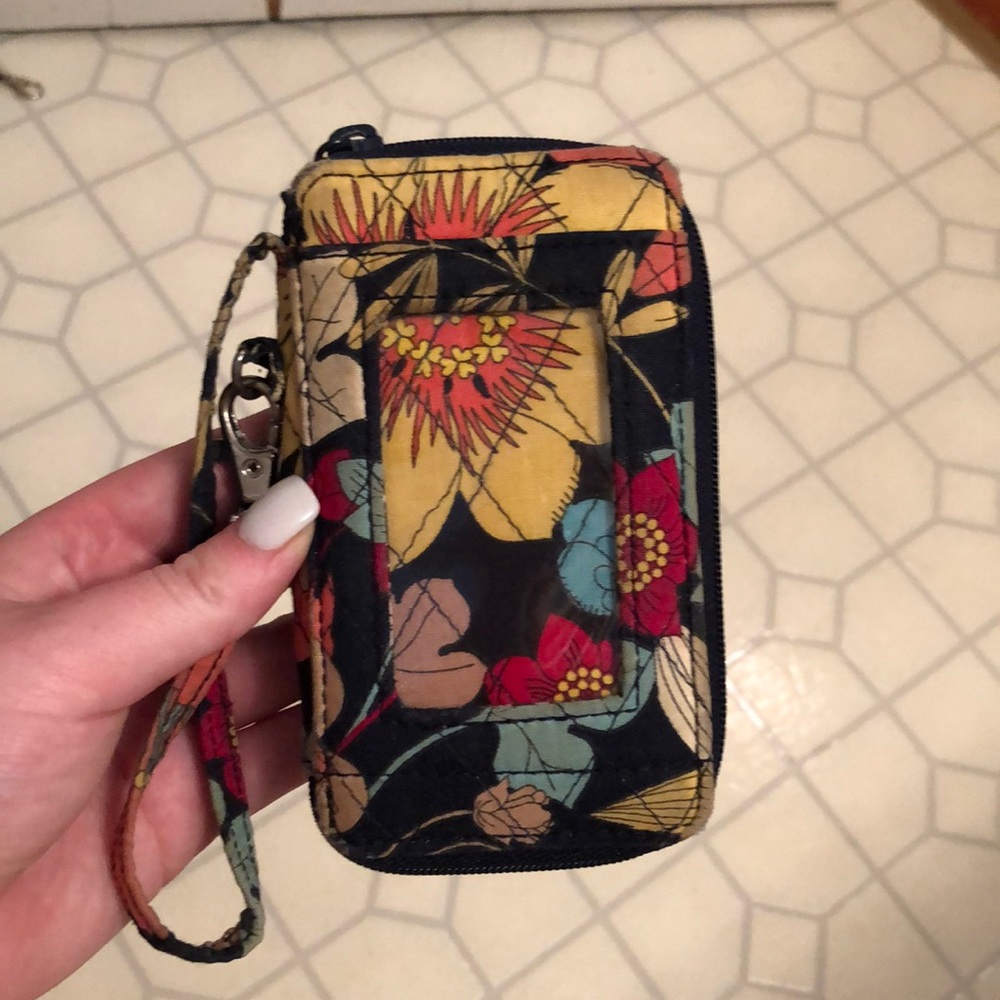 Vera Bradley wrist wallet